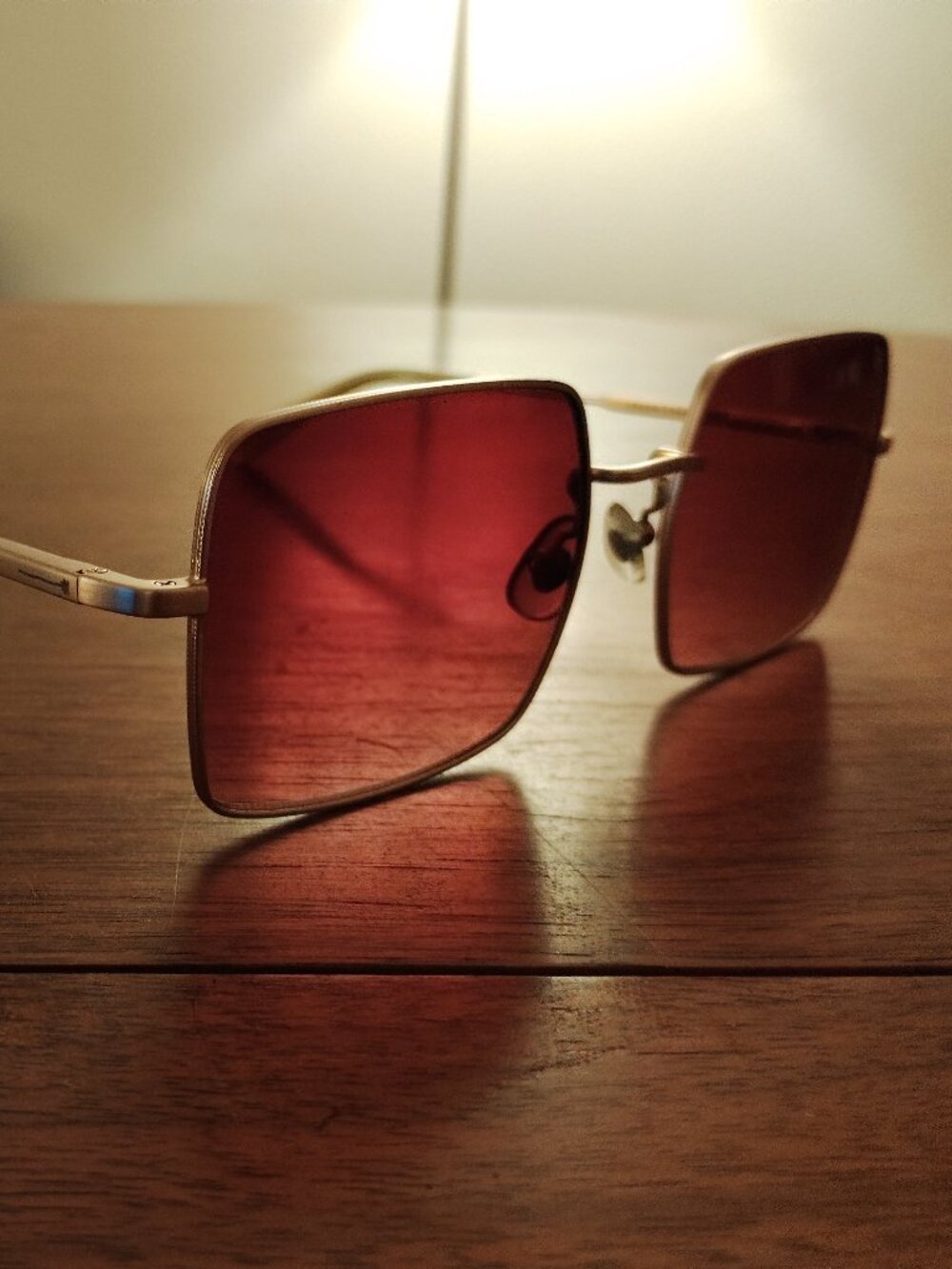 Out of production Crap Eyewear sunglasses - The Full Bloom in Rosewood Gradient